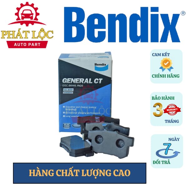 Má phanh sau Bendix phù hợp Honda CRV 2006-2016 ( Bendix chính hãng) - ảnh 2