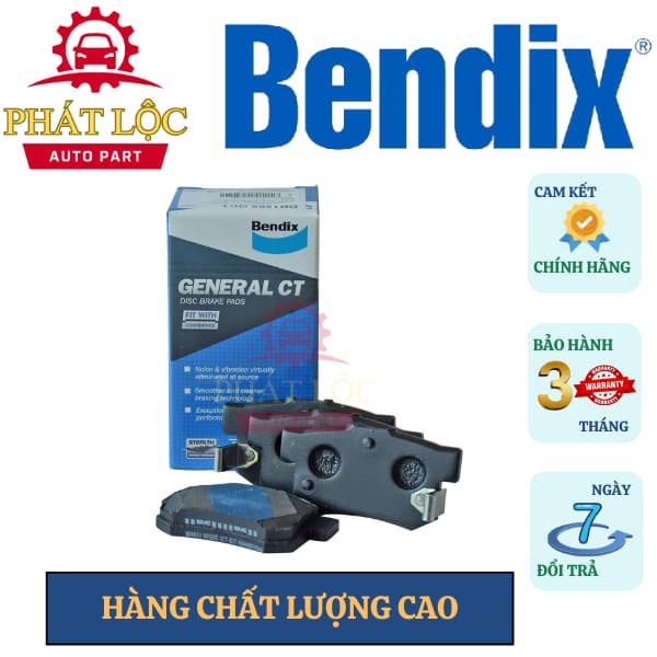 Má phanh sau  Bendix phù hợp Honda Civic 2005-2016, Accord 2003-2007 ( Bendix chính hãng) - ảnh 2