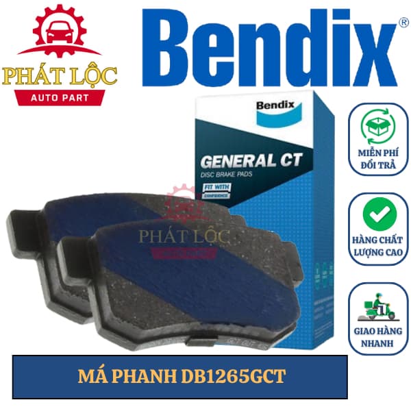 Má phanh sau  Bendix phù hợp Honda Civic 2005-2016, Accord 2003-2007 ( Bendix chính hãng)