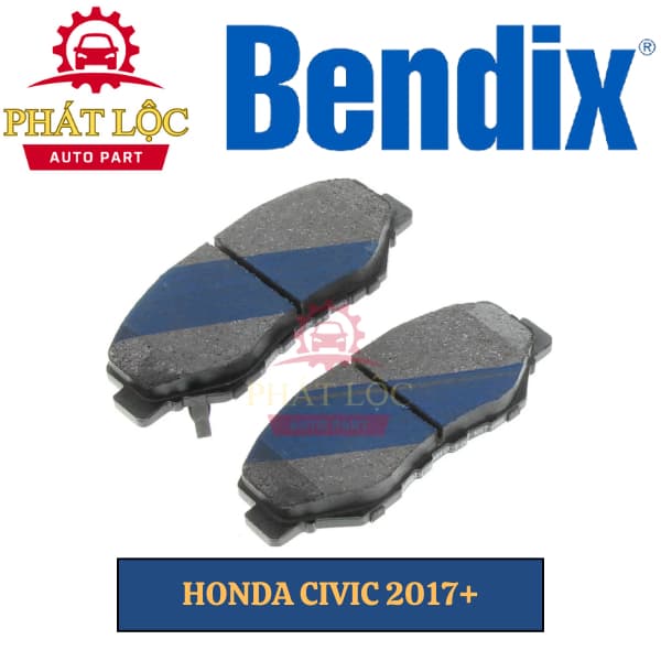 Má phanh trước Bendix phù hợp Honda Civic 2017-2023 ( Bendix chính hãng) - ảnh 3