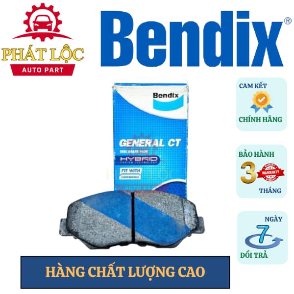 Má phanh trước Bendix phù hợp Honda Civic 2017-2023 ( Bendix chính hãng) - ảnh 2