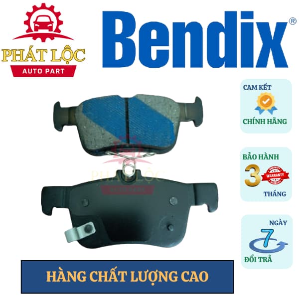 Má phanh sau Bendix phù hợp Honda Civic 2017-2023 ( Bendix chính hãng) - ảnh 2