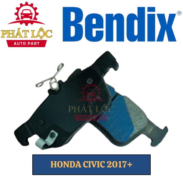 Má phanh sau Bendix phù hợp Honda Civic 2017-2023 ( Bendix chính hãng) - ảnh 3