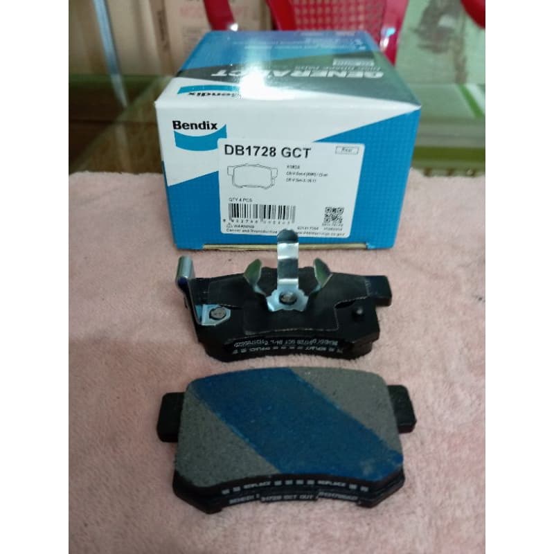 Má phanh sau Bendix phù hợp Honda CRV 2006-2016 ( Bendix chính hãng) - ảnh 7