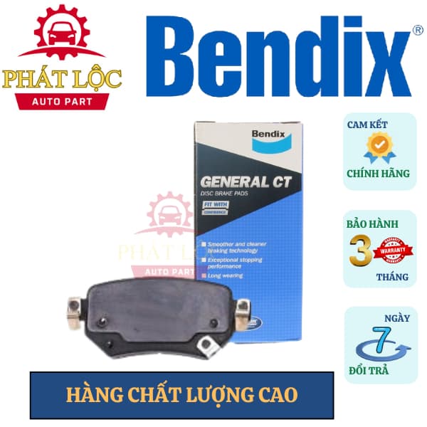 Má phanh sau Bendix phù hợp Mazda6 2016-2023 ( Bendix chính hãng) - ảnh 2