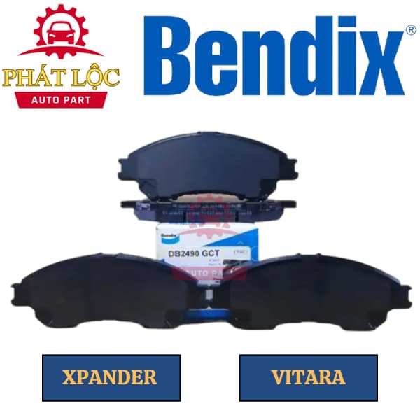 Má phanh trước Bendix phù hợp Xpander 2017-2023, Vitara 2014-2020 ( Bendix chính hãng) - ảnh 3