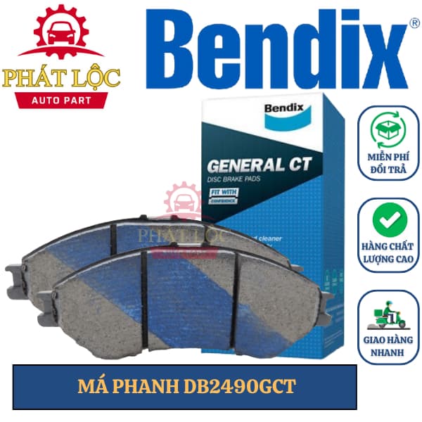 Má phanh trước Bendix phù hợp Xpander 2017-2023, Vitara 2014-2020 ( Bendix chính hãng)