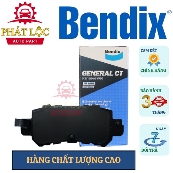 Má phanh sau  Bendix phù hợp với  Mazda Cx-5 2011-2015, Cx-3 2016-2023, Mazda2 2015-2023 ( Bendix chính hãng) - ảnh 2