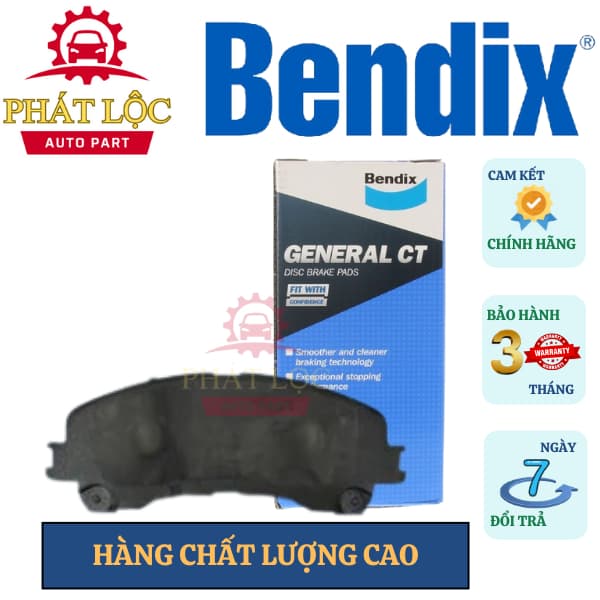 Má phanh trước Bendix phù hợp Colorado 2019-2023 ( Bendix chính hãng) - ảnh 2