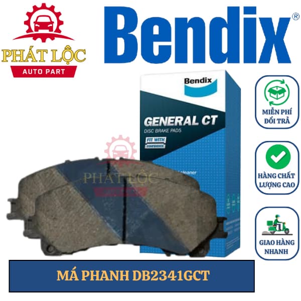 Má phanh  trước Bendix phù hợp  Nissan X-trail 2015-2022, Colorado 2016-2018 ( Bendix chính hãng)