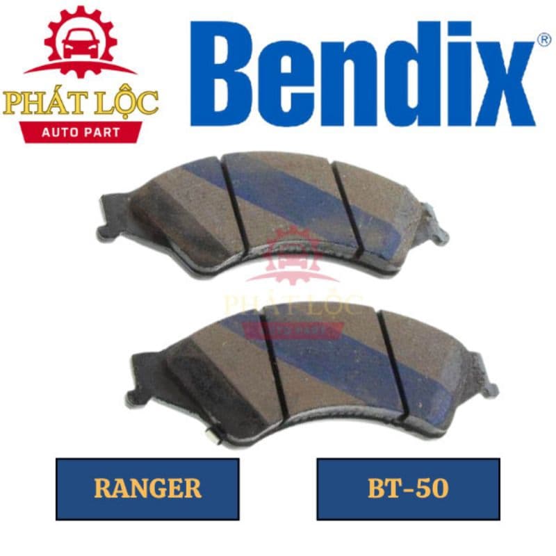 Má phanh trước Bendix phù hợp Ford Ranger 2.2 3.2 2012-2022, BT-50 2013-2022 ( Bendix chính hãng) - ảnh 3