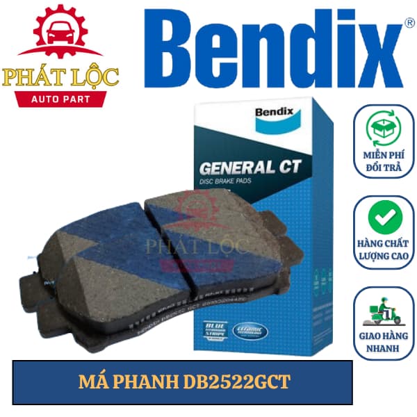 Má phanh trước  Bendix phù hợp với Suzuki XL7 2019-2023, Ertiga 2018-2023 ( Bendix chính hãng)