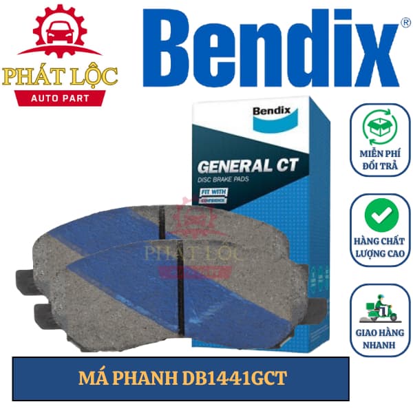 Má phanh trước Bendix phù hợp với Outlander 2015-2023, Lancer 2004-2012, Grandis 2.4 2004-2010 ( Bendix chính hãng)