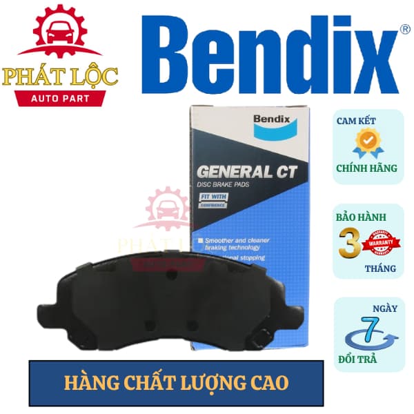 Má phanh trước Bendix phù hợp với Outlander 2015-2023, Lancer 2004-2012, Grandis 2.4 2004-2010 ( Bendix chính hãng) - ảnh 2
