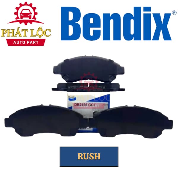 Má phanh trước Bendix phù hợp Rush 2018-2024 ( Bendix chính hãng) - ảnh 3