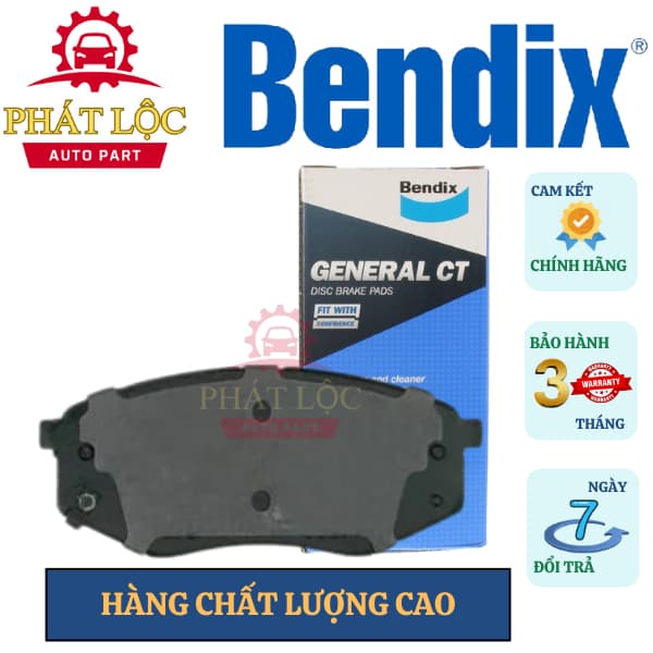 Má phanh trước Bendix phù hợp Tucson 2010-2014, Sonata 2.0 2009-2012, Sportage 2010-2014 ( Bendix chính hãng) - ảnh 2