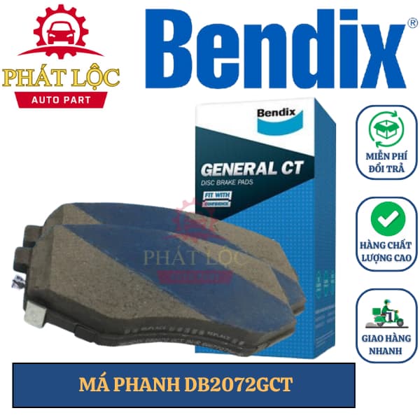 Má phanh trước Bendix phù hợp Tucson 2010-2014, Sonata 2.0 2009-2012, Sportage 2010-2014 ( Bendix chính hãng)