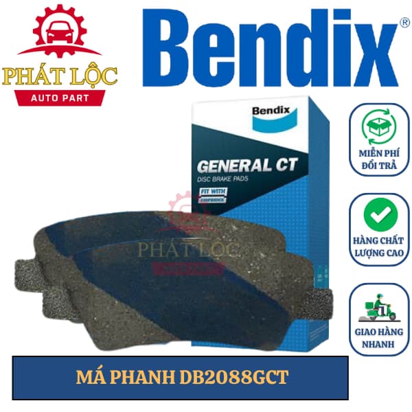Má phanh sau Bendix phù hợp Tucson 2.0 2015-2019, Accent 2011-2023, ... ( Bendix chính hãng)