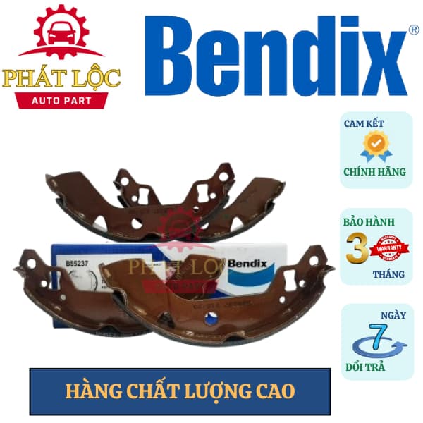 Guốc phanh sau Bendix phù hợp Wigo 2014-2023 ( Bendix chính hãng) - ảnh 2