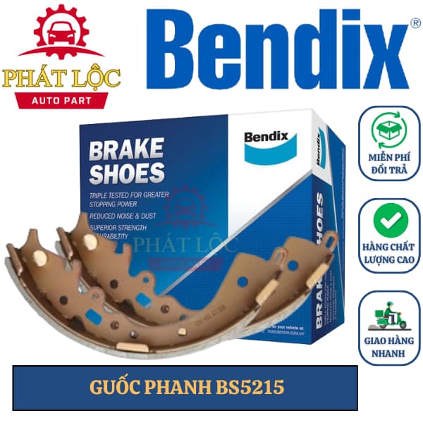 Guốc phanh sau Bendix phù hợp Innova 2017-2022 ( Bendix chính hãng)