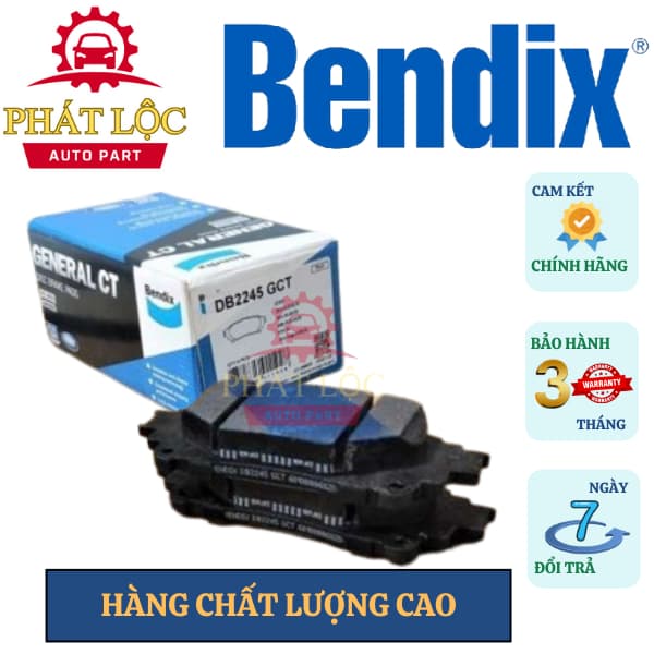 Má phanh sau Bendix phù hợp Fortuner 2019-2023 ( Bendix chính hãng) - ảnh 2