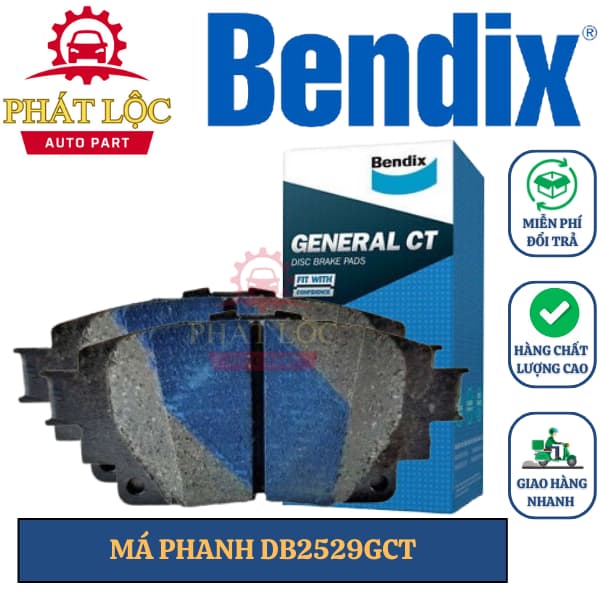 Má phanh sau Bendix phù hợp Veloz ( Bendix chính hãng)
