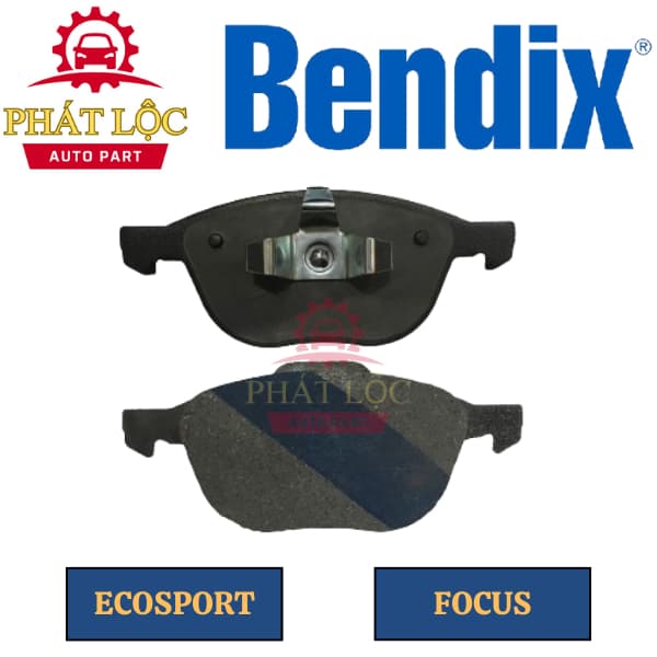 Má phanh trước Bendix phù hợp Ford Ecosport 2012-2020, Focus 2004-2020 ( Bendix chính hãng) - ảnh 3