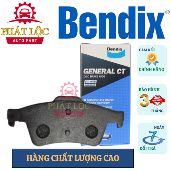 Má phanh sau Bendix phù hợp Ford Ecosport 2012-2020, Focus 2005-2020 ( Bendix chính hãng) - ảnh 2