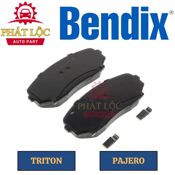 Má phanh trước  Bendix phù hợp Triton 2020-2023, Pajero Sport 2017-2023,CX-8 2019-2023 ( Bendix chính hãng) - ảnh 3