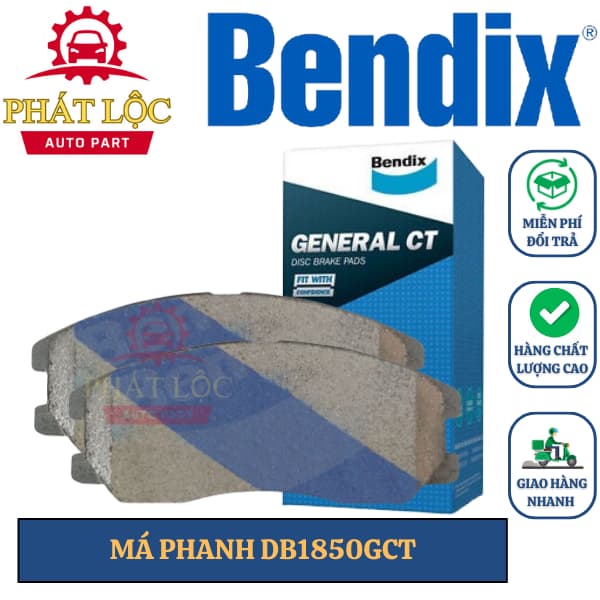 Má phanh trước Bendix phù hợp Captiva 2007-2019 ( Bendix chính hãng)