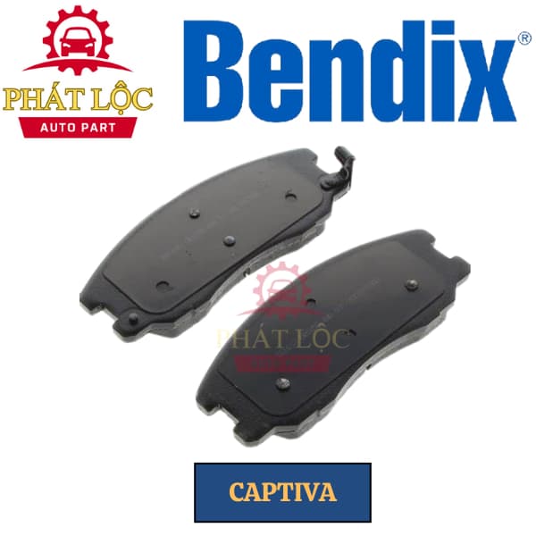 Má phanh trước Bendix phù hợp Captiva 2007-2019 ( Bendix chính hãng) - ảnh 3