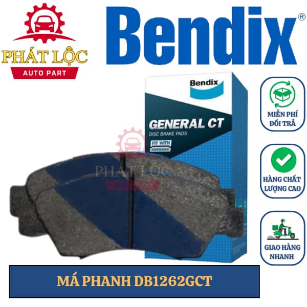 Má phanh trước Bendix phù hợp với  Honda Brio 2019-2023( Bendix chính hãng)