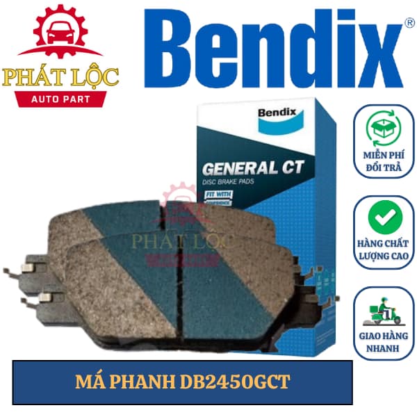 Má phanh sau Bendix phù hợp với   Honda CRV có EPB 2017-2022 ( Bendix chính hãng)