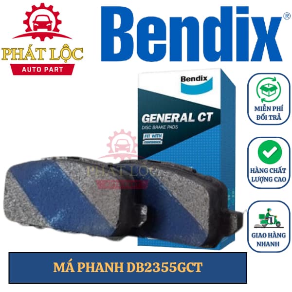 Má phanh sau Bendix phù hợp với  Honda HR-V 2014-2022 ( Bendix chính hãng)