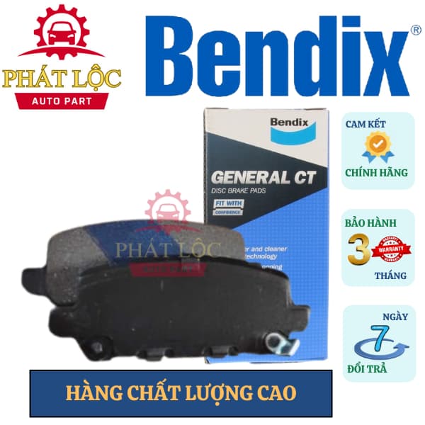 Má phanh sau Bendix phù hợp với  Honda HR-V 2014-2022 ( Bendix chính hãng) - ảnh 2