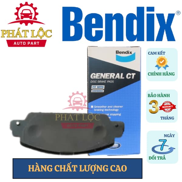 Má phanh trước Bendix phù hợp Honda Accord 2016-2022, HRV 1.8 ( Bendix chính hãng) - ảnh 2