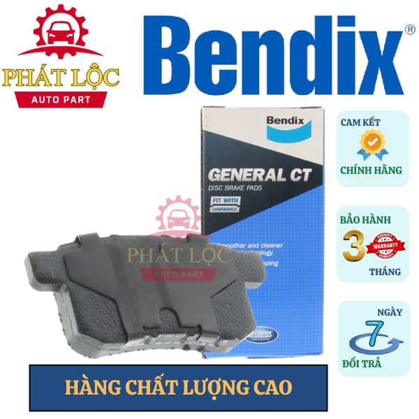Má phanh sau Bendix phù hợp Honda Accord 2014-2022 ( Bendix chính hãng) - ảnh 2