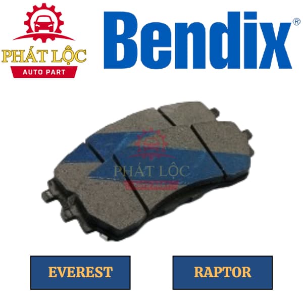Má phanh trước Bendix phù hợp Ford Everest 2015-2022, Ranger Raptor 2.0/2.2 2018-2022 ( Bendix chính hãng) - ảnh 3