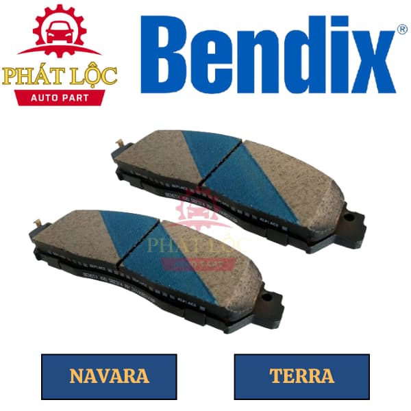 Má phanh trước Bendix phù hợp với  Navara NP300 2014-2021, Terra 2.5 2015-2021 ( Bendix chính hãng) - ảnh 3