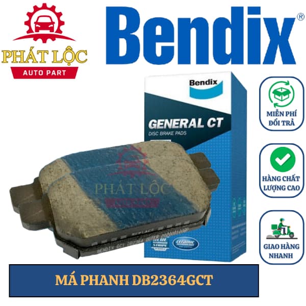 Má phanh sau Bendix phù hợp Sunny 2014-2020, Vitara 2018-2021 ( Bendix chính hãng)