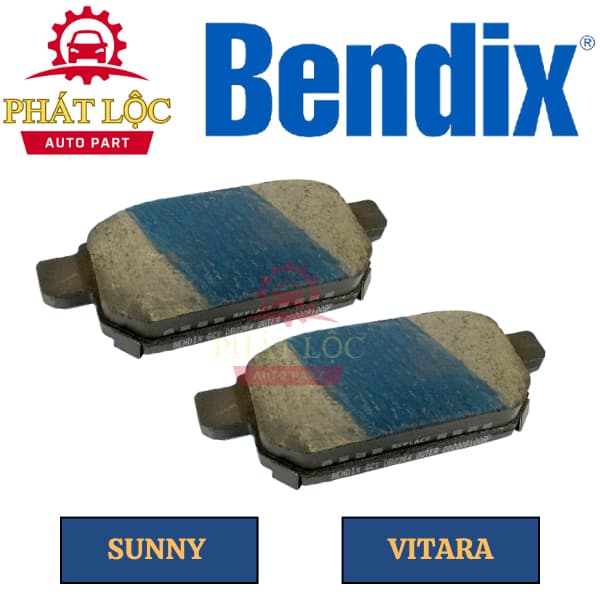 Má phanh sau Bendix phù hợp Sunny 2014-2020, Vitara 2018-2021 ( Bendix chính hãng) - ảnh 3