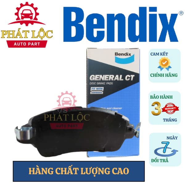 Má phanh trước Bendix phù hợp Mazda2 2015-2022 ( Bendix chính hãng) - ảnh 2
