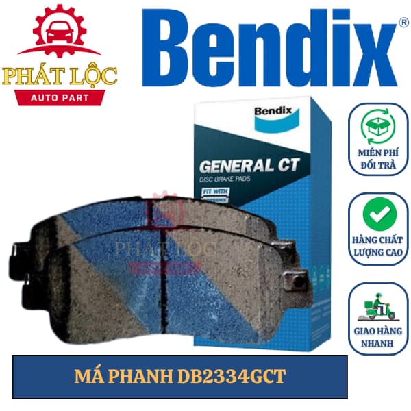 Má phanh trước Bendix phù hợp Mazda2 2015-2022 ( Bendix chính hãng)