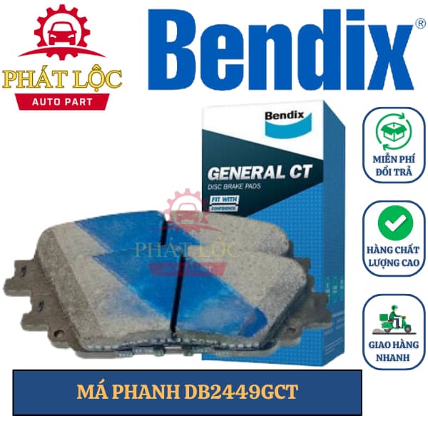 Má phanh trước Bendix phù hợp Camry 2019-2023, Corolla Cross 2020-2023 ( Bendix chính hãng)