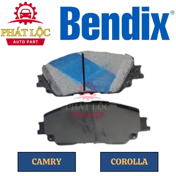 Má phanh trước Bendix phù hợp Camry 2019-2023, Corolla Cross 2020-2023 ( Bendix chính hãng) - ảnh 3