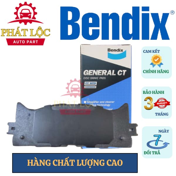 Má phanh trước Bendix phù hợp Camry 2007-2018 ( Bendix chính hãng) - ảnh 2