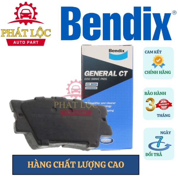 Má phanh sau Bendix phù hợp Camry 2007-2018, Corolla Cross 2020-2023 ( Bendix chính hãng) - ảnh 2