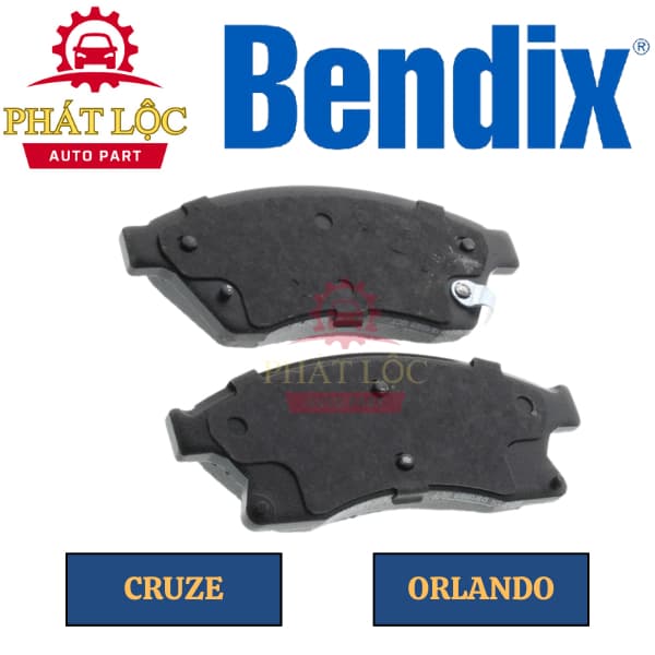 Má phanh trước Benidx phù hợp Cruze 2010-2018, Orlando 1.8 2011-2017 ( Bendix chính hãng) - ảnh 3