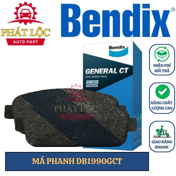Má phanh sau Bendix phù hợp Cruze 2010-2018, Orlando 1.8 2011-2017 , Trax 1.4 2016-2021 ( Bendix chính hãng)