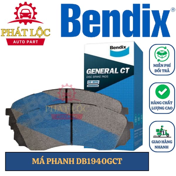 Má phanh trước Bendix phù hợp Grand Starex 2008-2021 ( Bendix chính hãng)